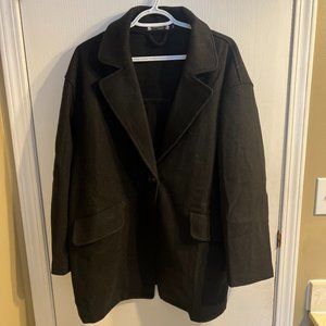 Oversized Single Button Blazer, C'est Moi